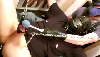 137 - Fist Top and his Puppy plays with my hole and my balls