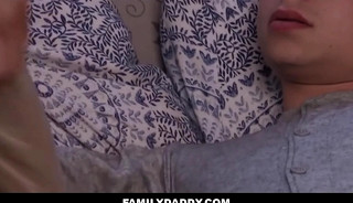 Sleepy Twink Stepson Morning Sex With Stepdad