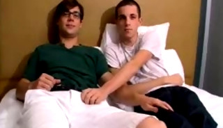 Cute jocl long uncut cock deep in twinks tight little a