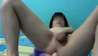 Sissy cums no hands