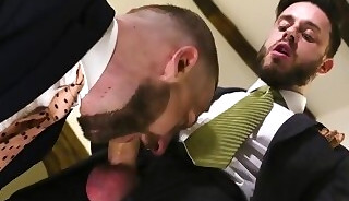 A 'Suit'ed FUCK With Client!!