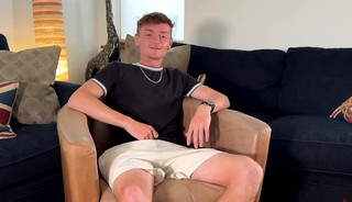 Young Straight Tennis Players Shows off his Lean Body & Massive Uncut Cock & Cums Everywhere!