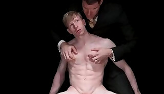 Legrand Wolf hard cock goes inside his slave boy's ass