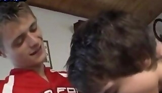 Handsome bikers at home whit big cocks jerk off suck and fuck anal cum