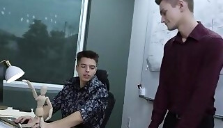 Jayden give in to Trevor Harris and Evan Knoxx's seductive moves