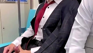 Asian Alan on the train 2