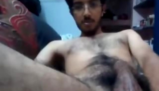 skinny hairy indian no cum