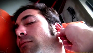 Sleeping Cop Jared abused cums