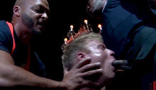 Roman Eros Doused with Cum In Sexy Firemen Fantasy