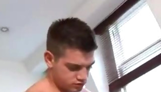 Service technician fuck cute boy