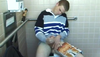 Young Christian Toilet Jacking