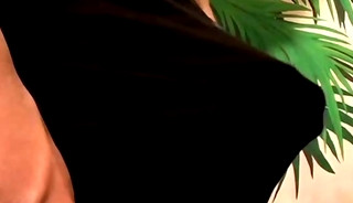 Skinny gay amateur jacks off his cock and cums in his undies