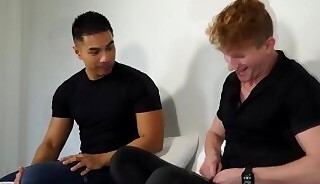 Let see how Kye prepares Max and Damien for a porn shoot