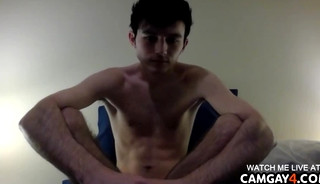 Horny guy cums after a good handjob