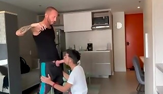 Cedric gets pounded by young Stud
