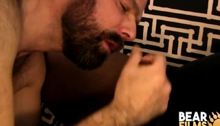 Black Bear Jason Roman Fucks Hairy Stud with BBC