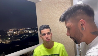 Mateus Souza in a 4some