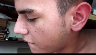 Latino Dad Surprises Twink Son Boyfriend Amateur Threesome