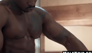 Luca Miklos' ass and throat choked by my massive BBC