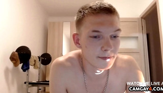 2 Handsome guys are caressing each other with their big cocks