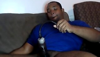 Pumping Cock Live on Onlyfans