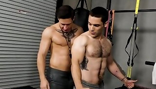 Dalton make his way and slobber Andrew's prick