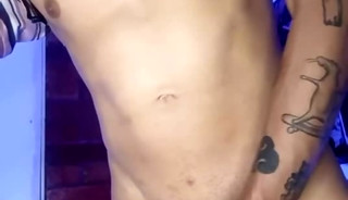 sexy latino cums on cam