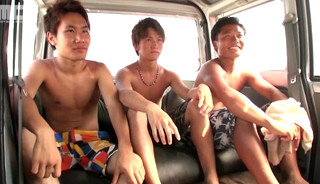 Gay ASIA Japan Car sex