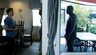 Isaac felt hungry for some cock when he sees Cain by his door