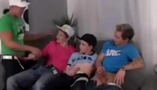 Horny Teen Guys Group Sex