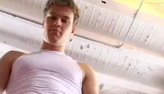 Andre feet fetish solo