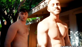Filming a Steamy Anal Fucking with Hunk Men