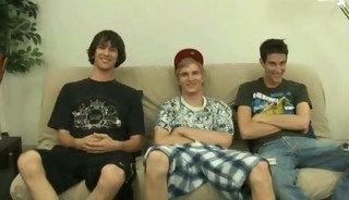 Lustful Twink Trio Copulating