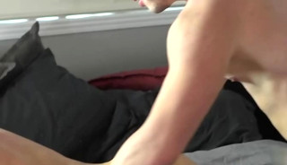 Muscle gay flip flop with creampie
