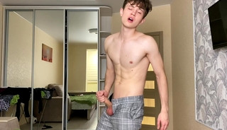 Teenage Boy trying to Relax after College & is the Orgasm the best Way? / Horny / Cute / Huge Dick