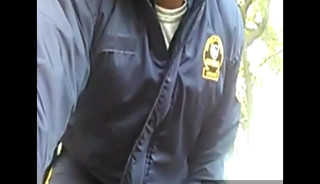 Security Guard s Big Cock