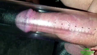 My dick enlarged in vacuum pump