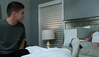Dylan Hayes Offers Mouth and Ass to Stepdad