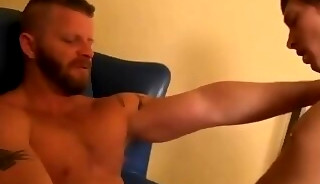 Hot gay sex Ryker Madison unknowingly brings loan shark Jeremy