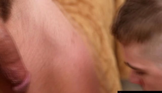 It didn’t take long for Reece Scott's meat to fuck James Blond's tight hole