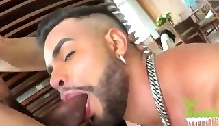 Rico Marlon gets pounded by Yarddie