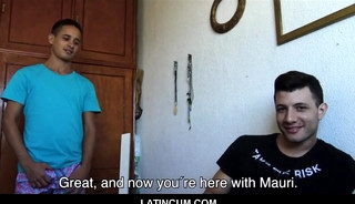 Two Hot Amateur Latino Twink Boys Fuck For Cash POV