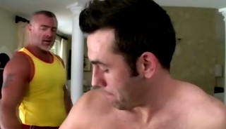 Straight guy strips naked