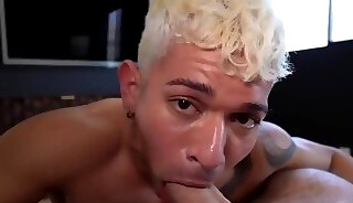 Latin is fucked by big cock