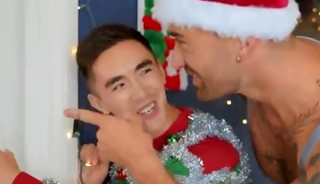 mn office xxxmas party - chris damned - cody seiya and felix fox