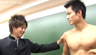 Japanese Classroom three-some