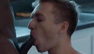 White Boy With Black Stud