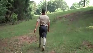 Scout men in the woods sucking and fucking jerking off and cumming