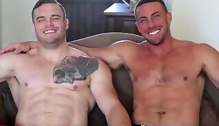Buck Carter And Derek Jones Muscle Jock FLIP FLOP FUCK