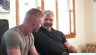 Gay Brody Fox barebacked by his DILF stepdaddy